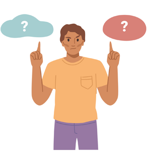 Person who is Confused