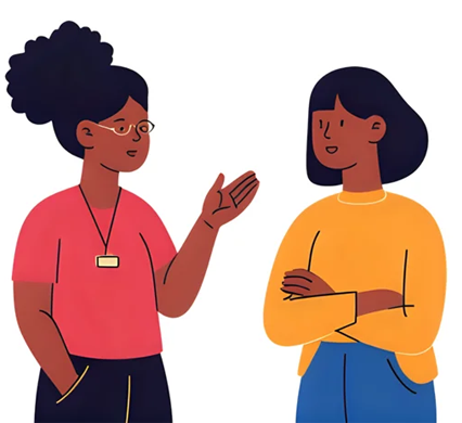 Friends Talking About Their Feelings