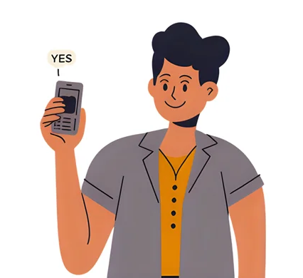 Boy Agreeing to Meet